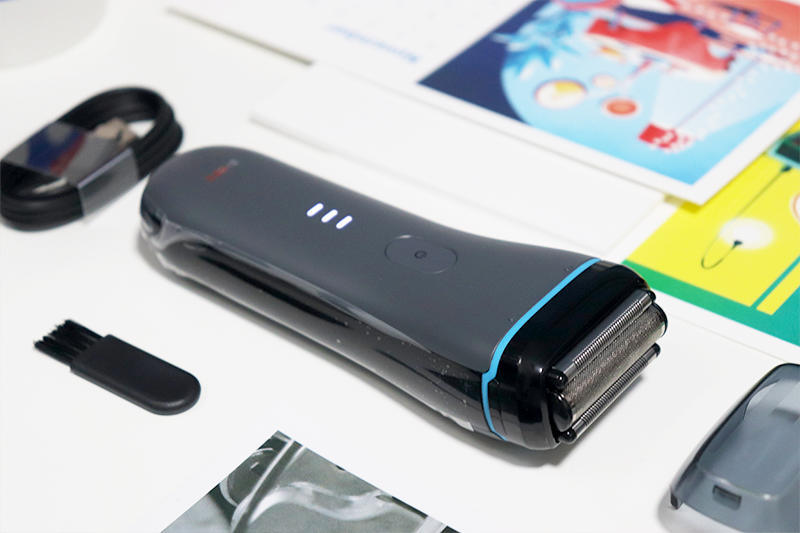 致敬博朗，三刀头柔和利落：须眉灵动3往复式剃须刀体验