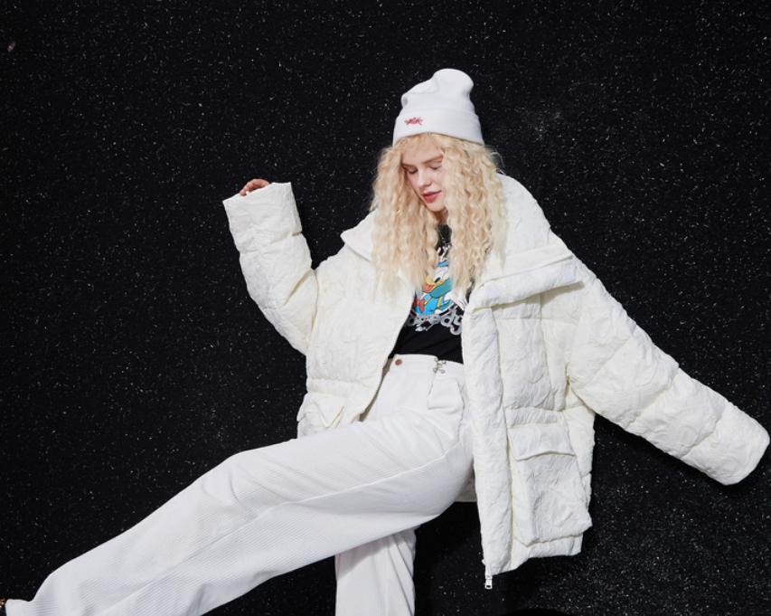 鸭鸭早春款女装,onemore鹅绒服女装