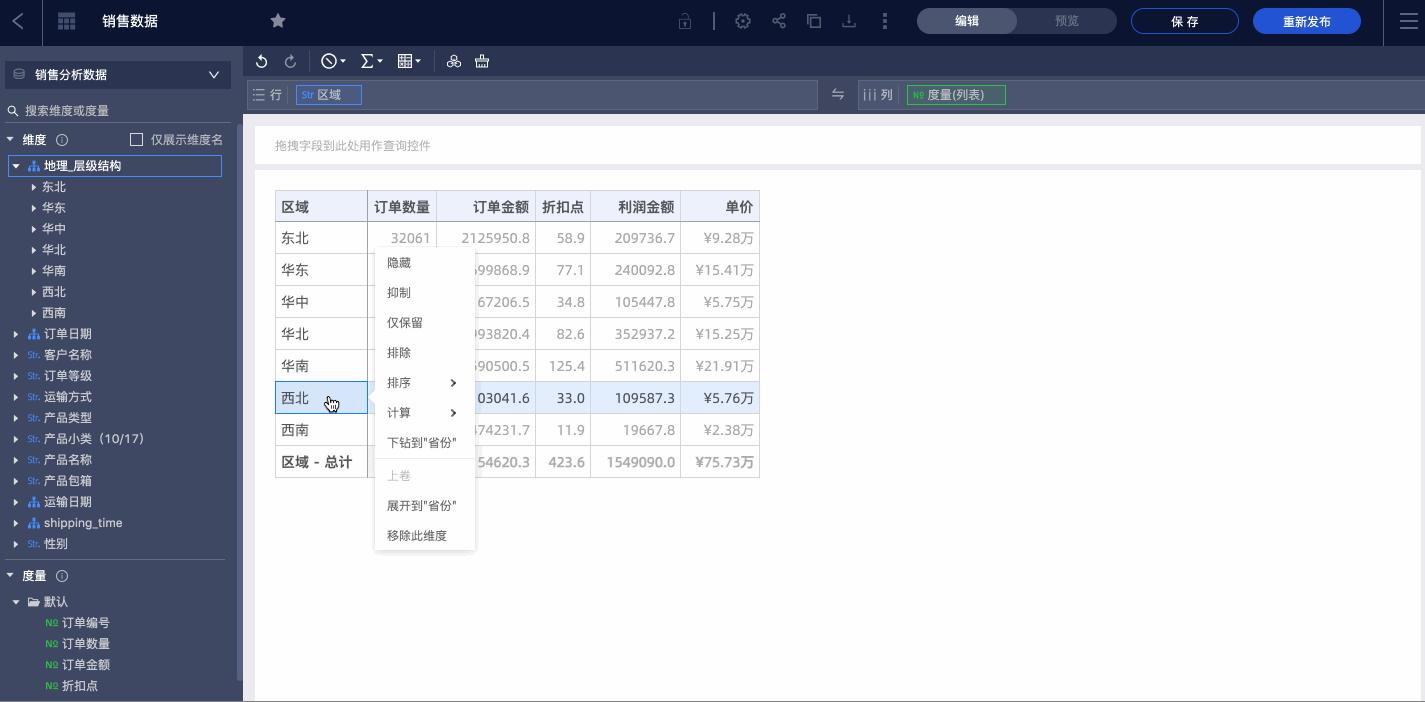 运营也用的起来的数据分析工具：QuickBI即席分析详解