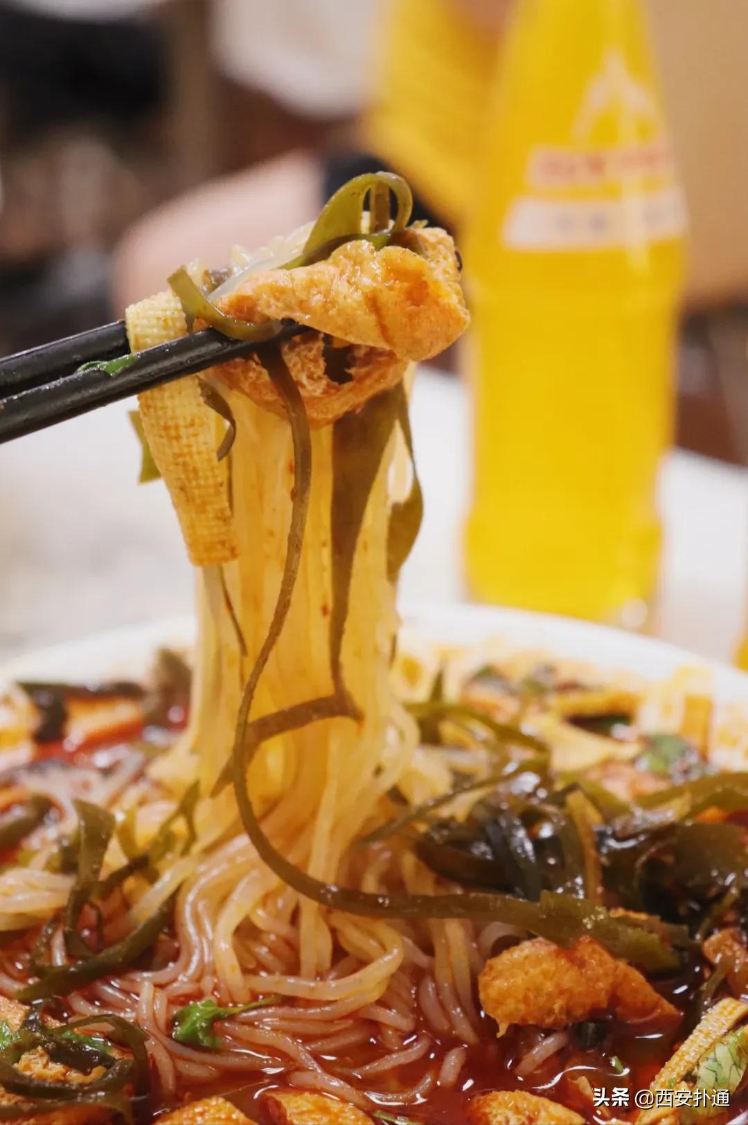 西安又麻又辣红油米线排行,陕西有哪些红油米线好吃