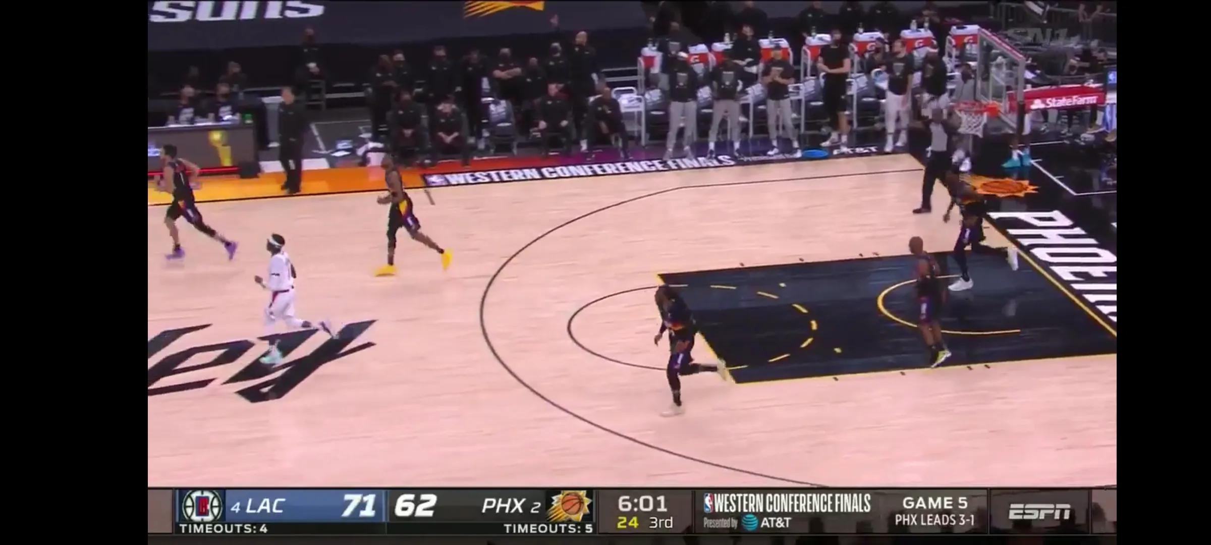 nba西决太阳31快船夺赛点,nba消息今日比赛快船