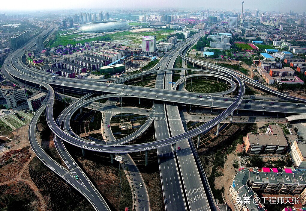 全天津最难的立交桥,天津最大立交桥