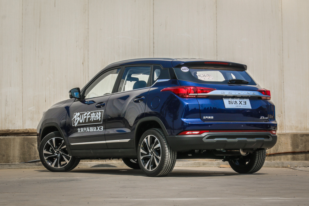 实力or颜值试北京汽车智达x3,21款智达x3自动挡荣耀版试驾