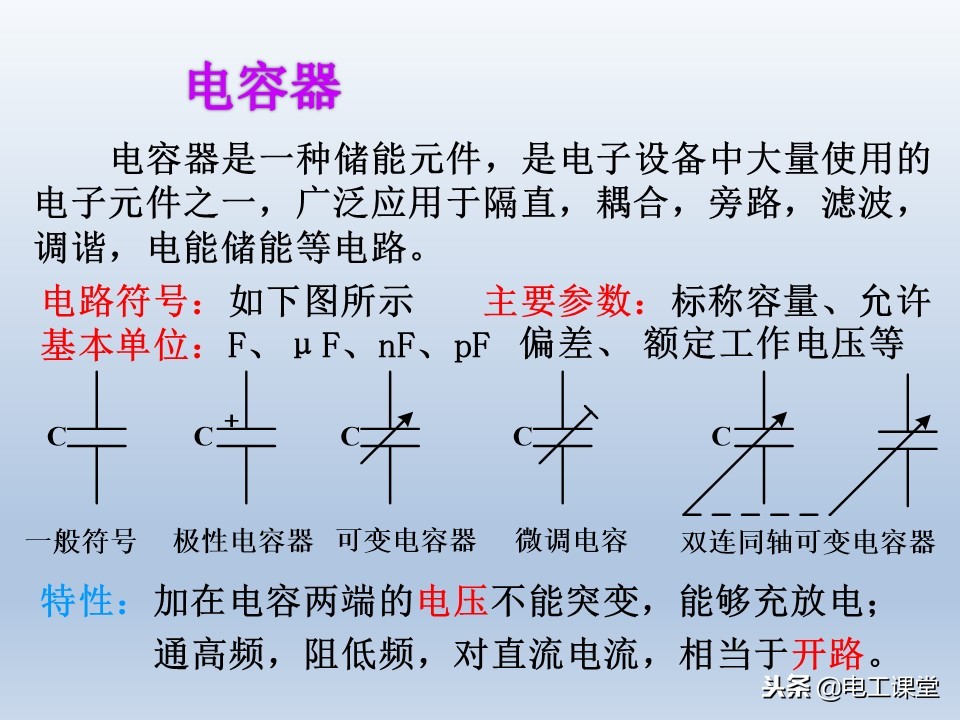 电子元器件基础知识大全详解,电子元器件基础知识大全pdf下载