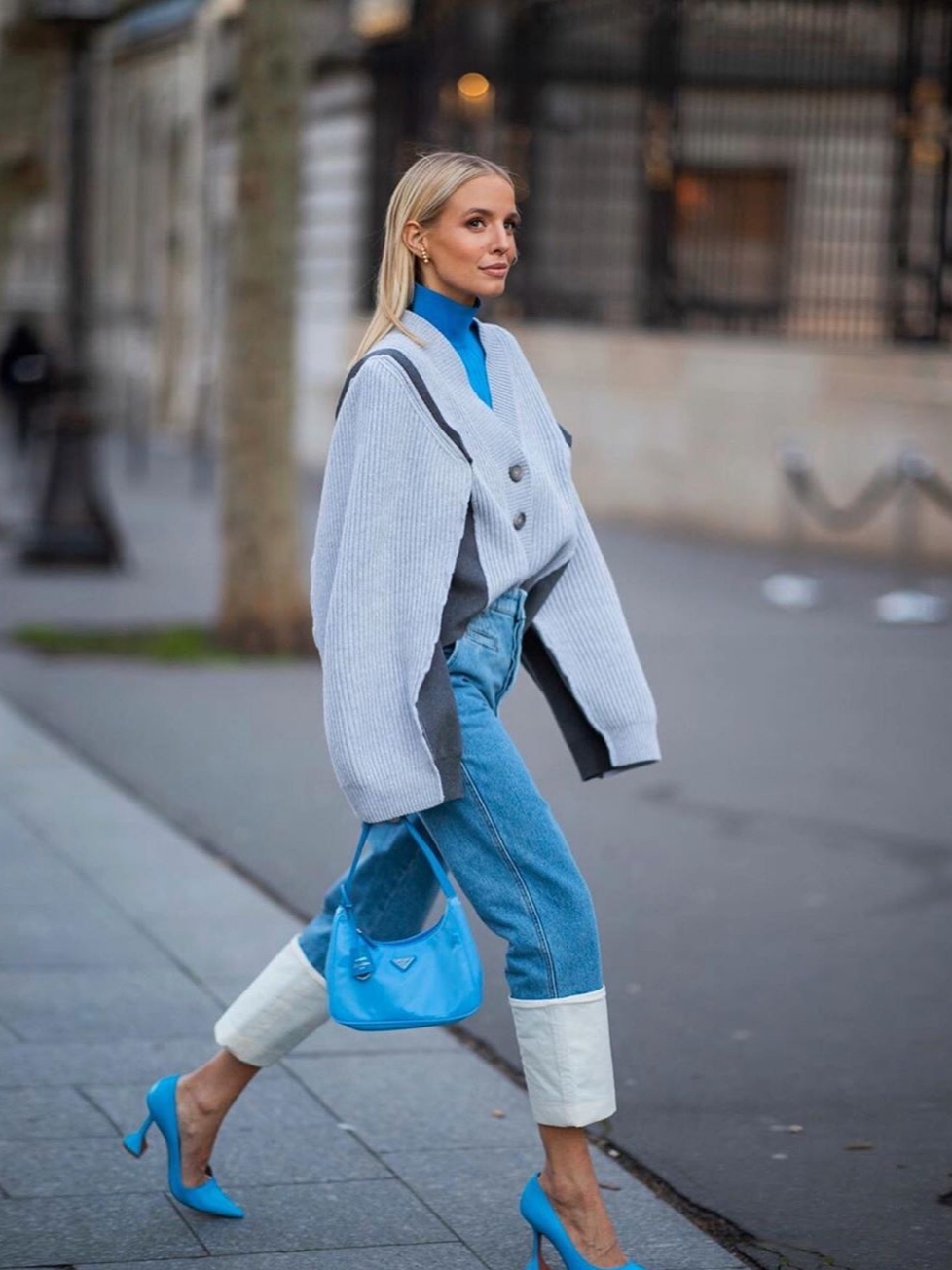 小白鞋时尚潮流穿搭,小白鞋穿出高档气质名媛感