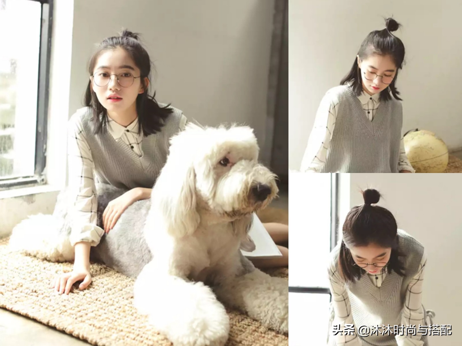 简单好看高马尾扎法学生,简单又好看的扎马尾