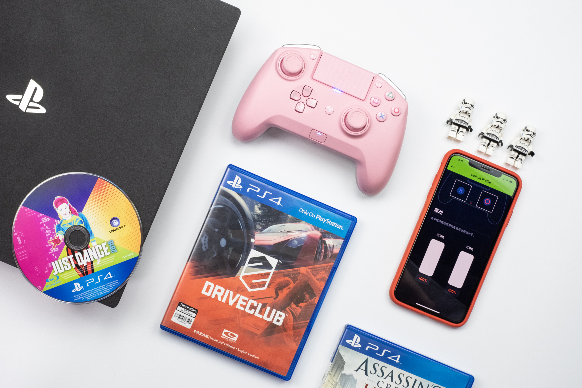 playstation5white手柄,ps4手柄p5限定