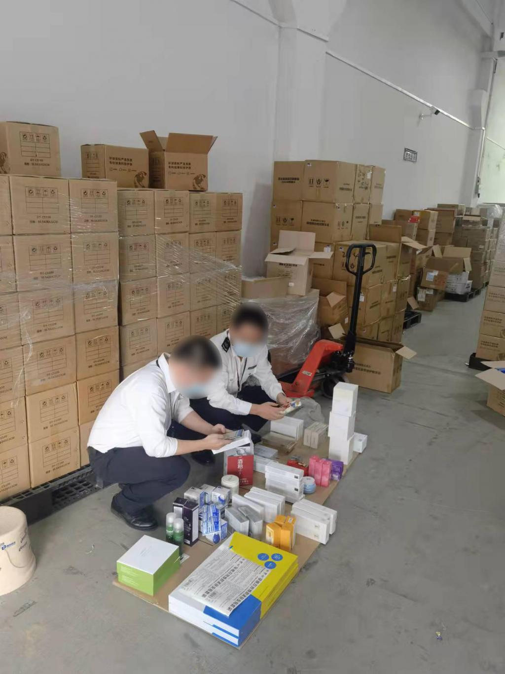 面膜制假案件,莆田做假冒护肤品被抓