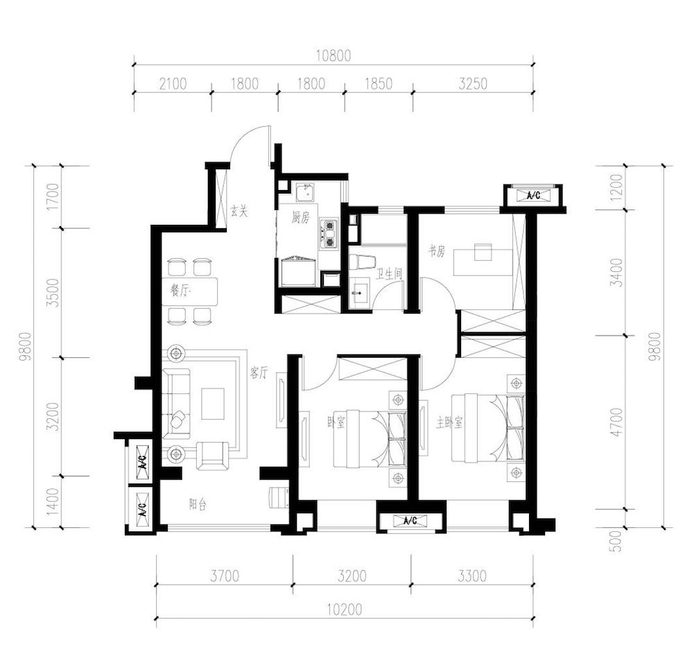 南中环保利东郡介绍房型,太原南中环保利东郡