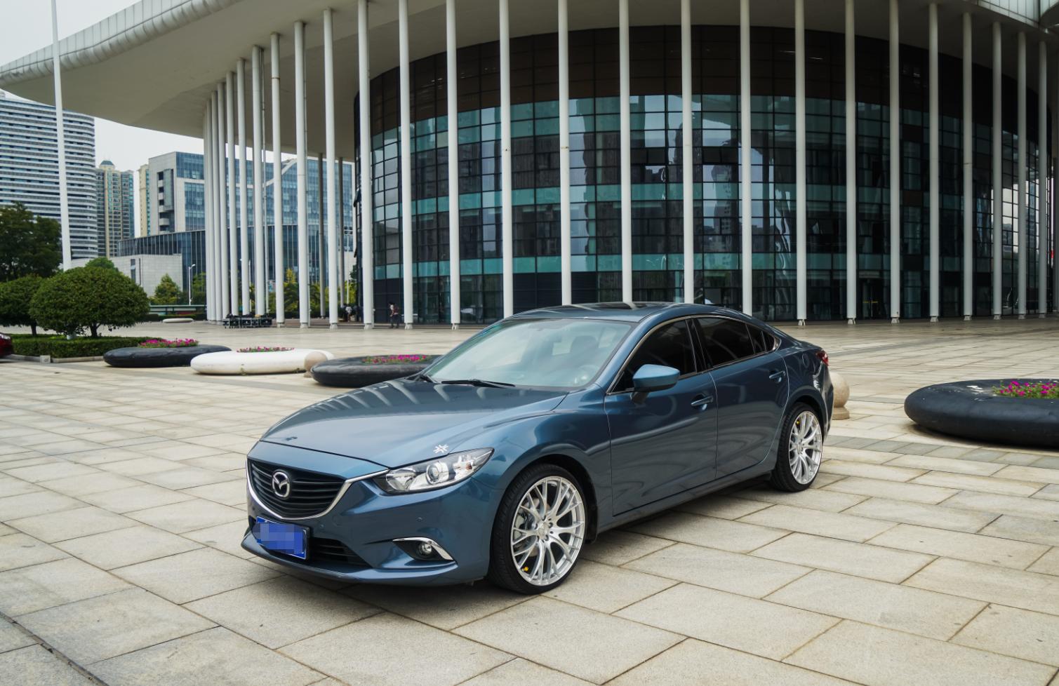 马自达阿特兹改装airbft气动避震,15年马自达阿特兹改装大包围