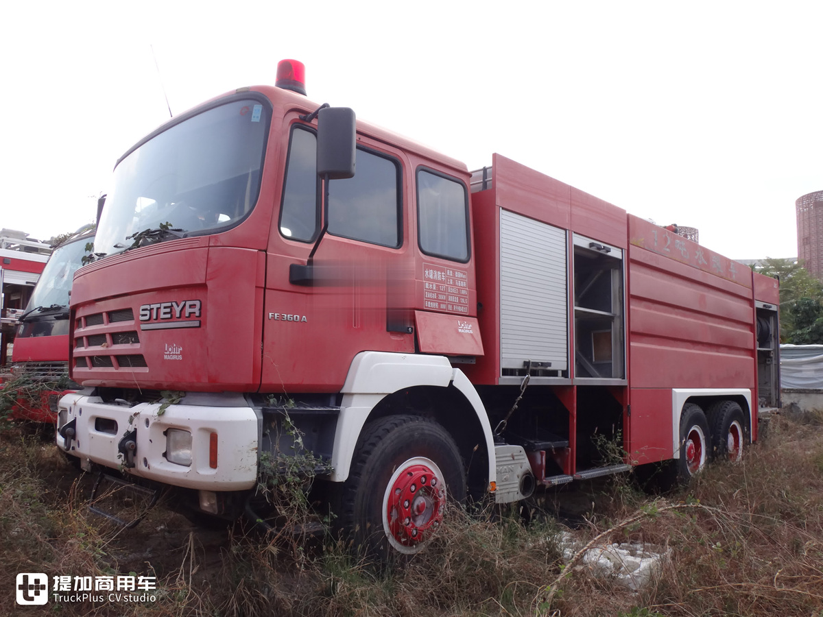 斯太尔重型主战消防车,国产斯太尔和进口斯太尔区别