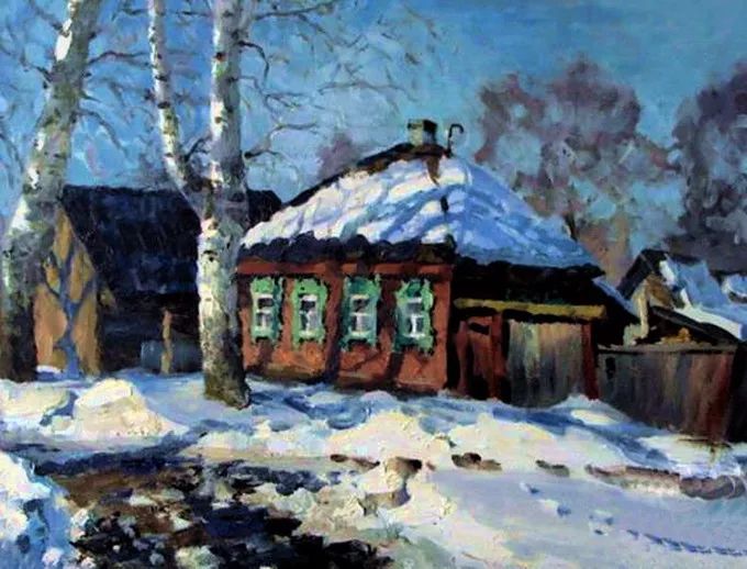 西欧大师画家的风景油画作品,卢卡斯风景油画作品