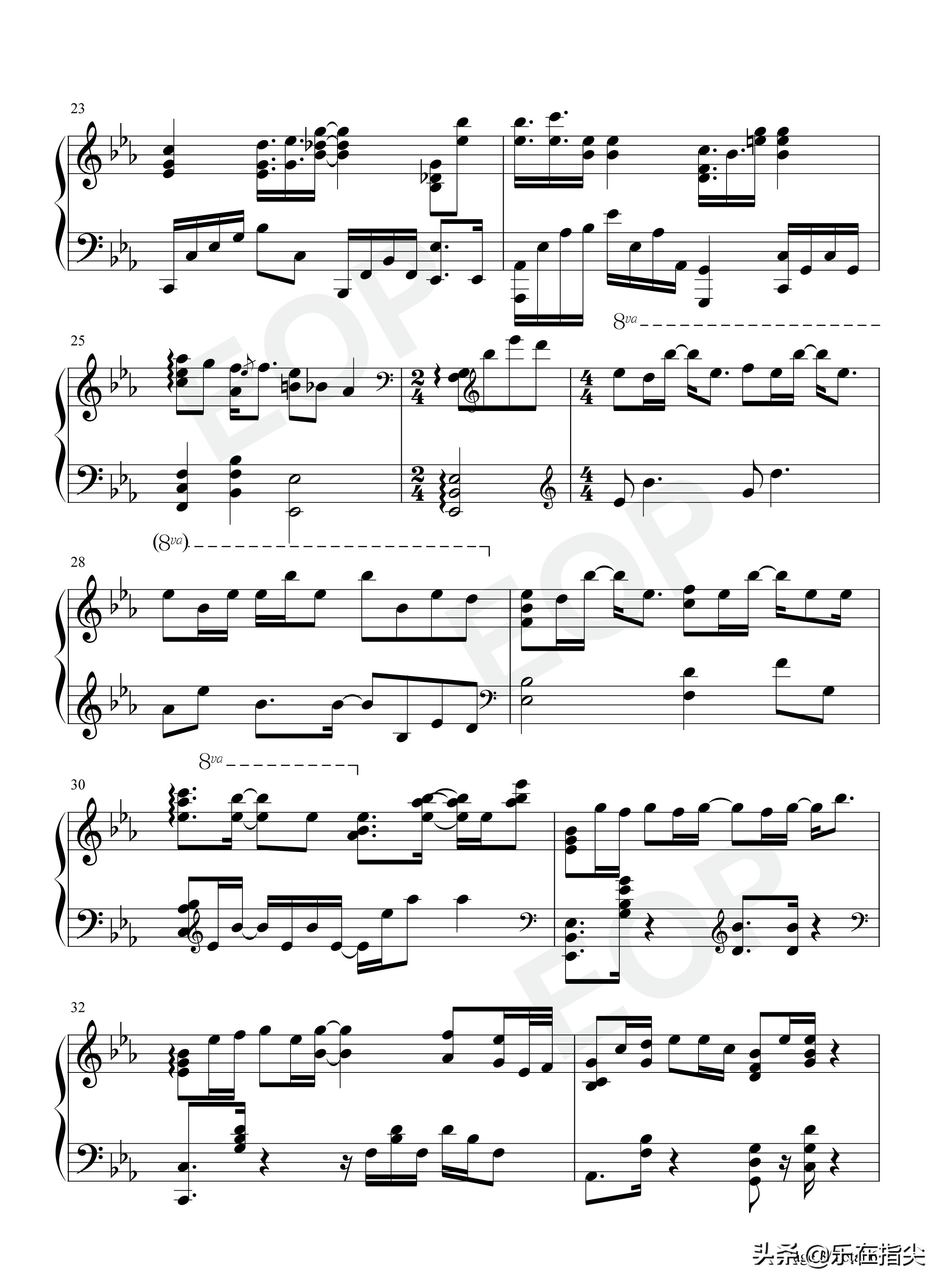 冰糖雪梨钢琴简谱,冰糖炖雪梨冰天雪地钢琴曲简谱