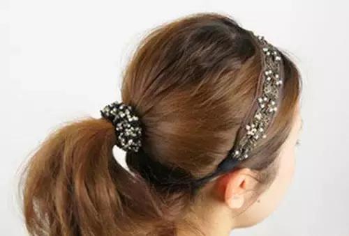 头发马尾辫扎法大全简单又好看,马尾辫头发扎法大全简单又好看