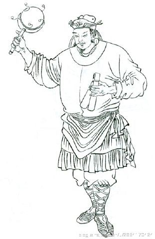 水浒人物绘画天罡,水浒三十六天罡星素描人物图