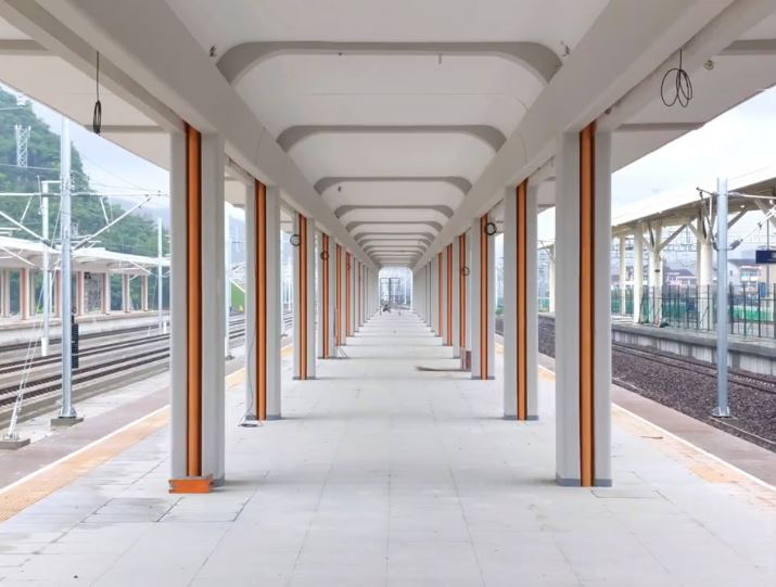 杭台高铁台州站东站房,杭台铁路温岭站