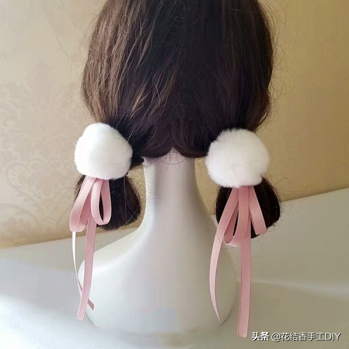 小敏钩针发夹发饰图解,鸭嘴夹钩针发夹发饰图解