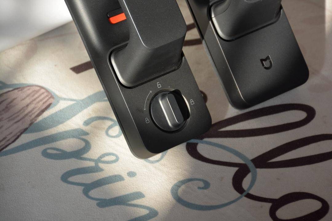 半自动指纹锁直插式锁芯,指纹锁小米最新款