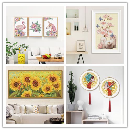 适合新手绣十字绣的方法,绣一幅十字绣真的不容易