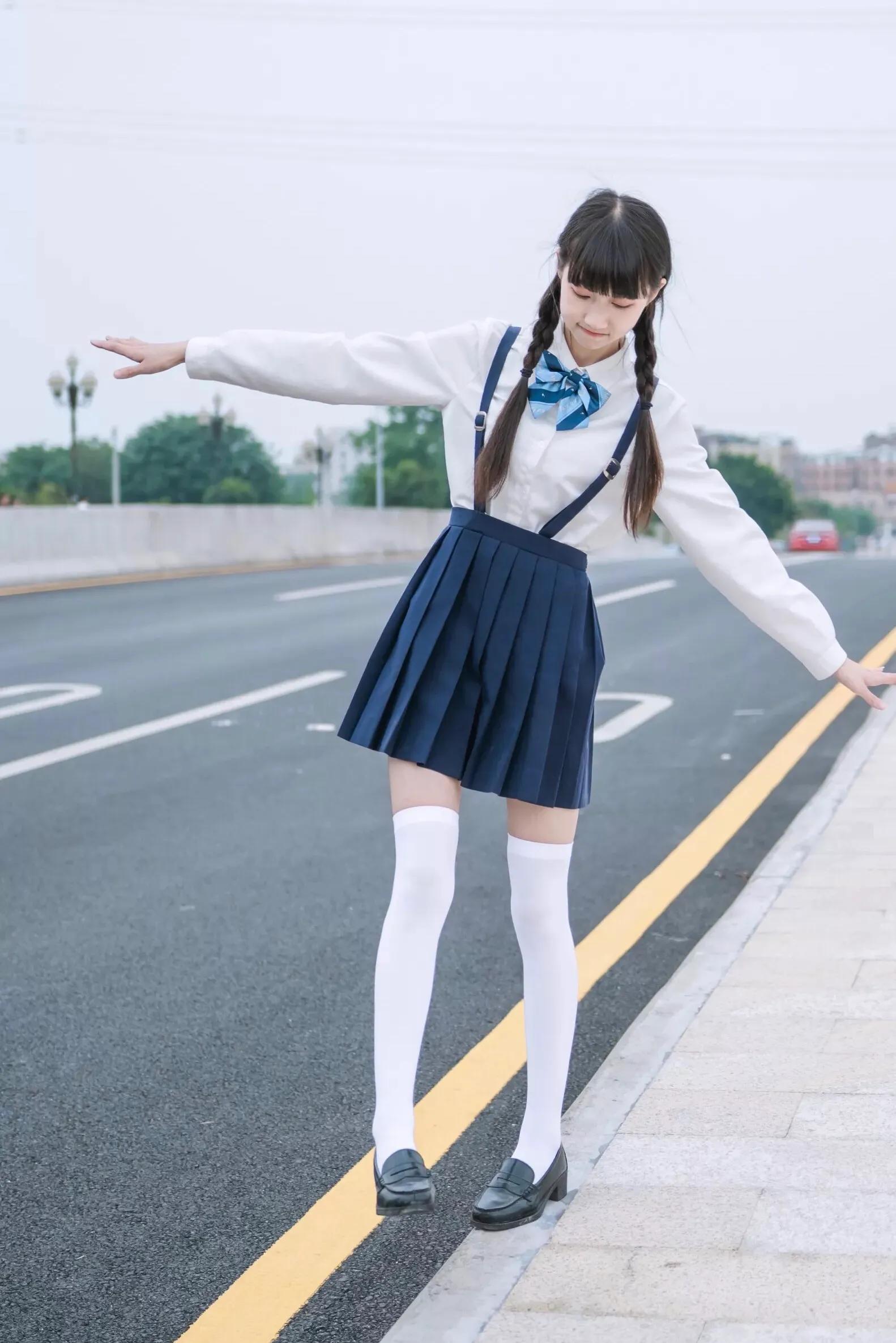 校园jk制服搭配,00后穿jk的制服什么感受