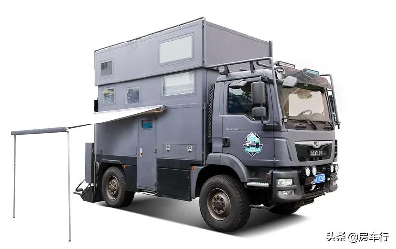 旅美速腾福特3.5t四驱b型房车,2024款福特t8b型房车四驱