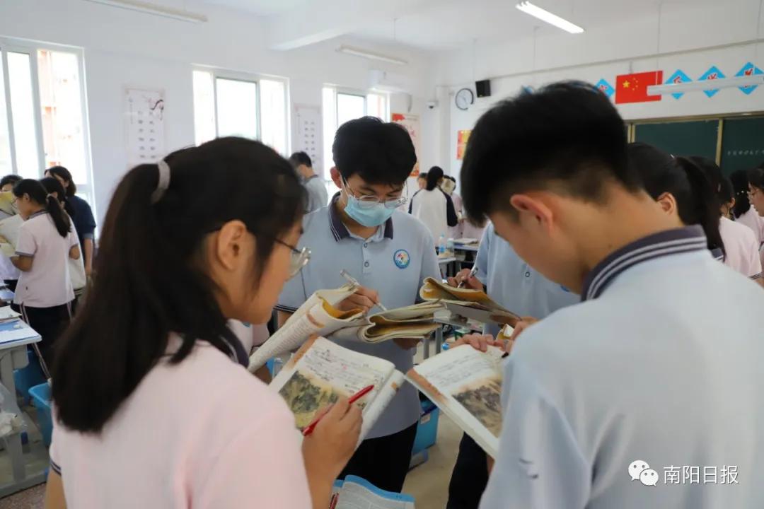 陪伴引领共同成长,南阳市第一完全学校全景校园