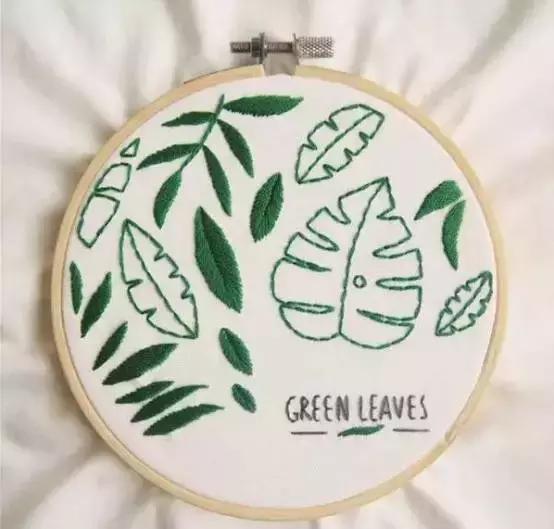 刺绣教程初学者,欧式刺绣基础针法教程