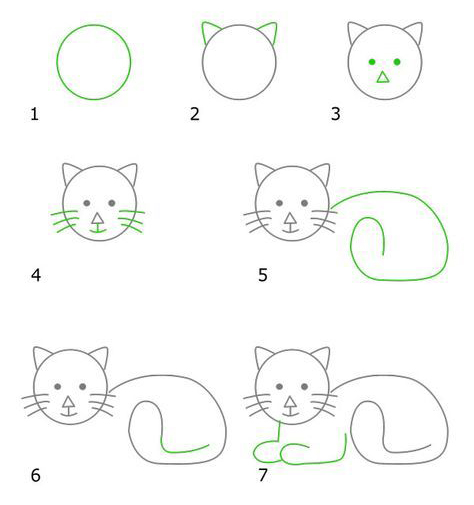 简单可爱的卡通动物画法,怎么画简单又可爱的卡通动物