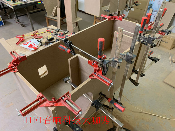 八寸两分频音箱制作尺寸图片,18寸二分频音箱成功案例