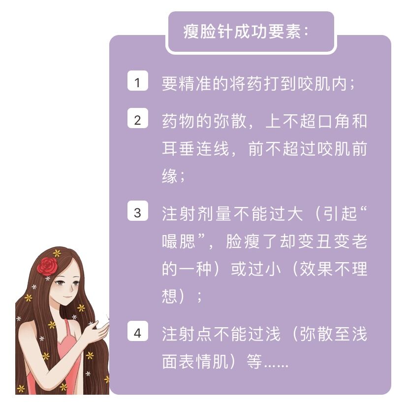 解密瘦脸针的几大常识性问题,关于瘦脸针的几个常识问题