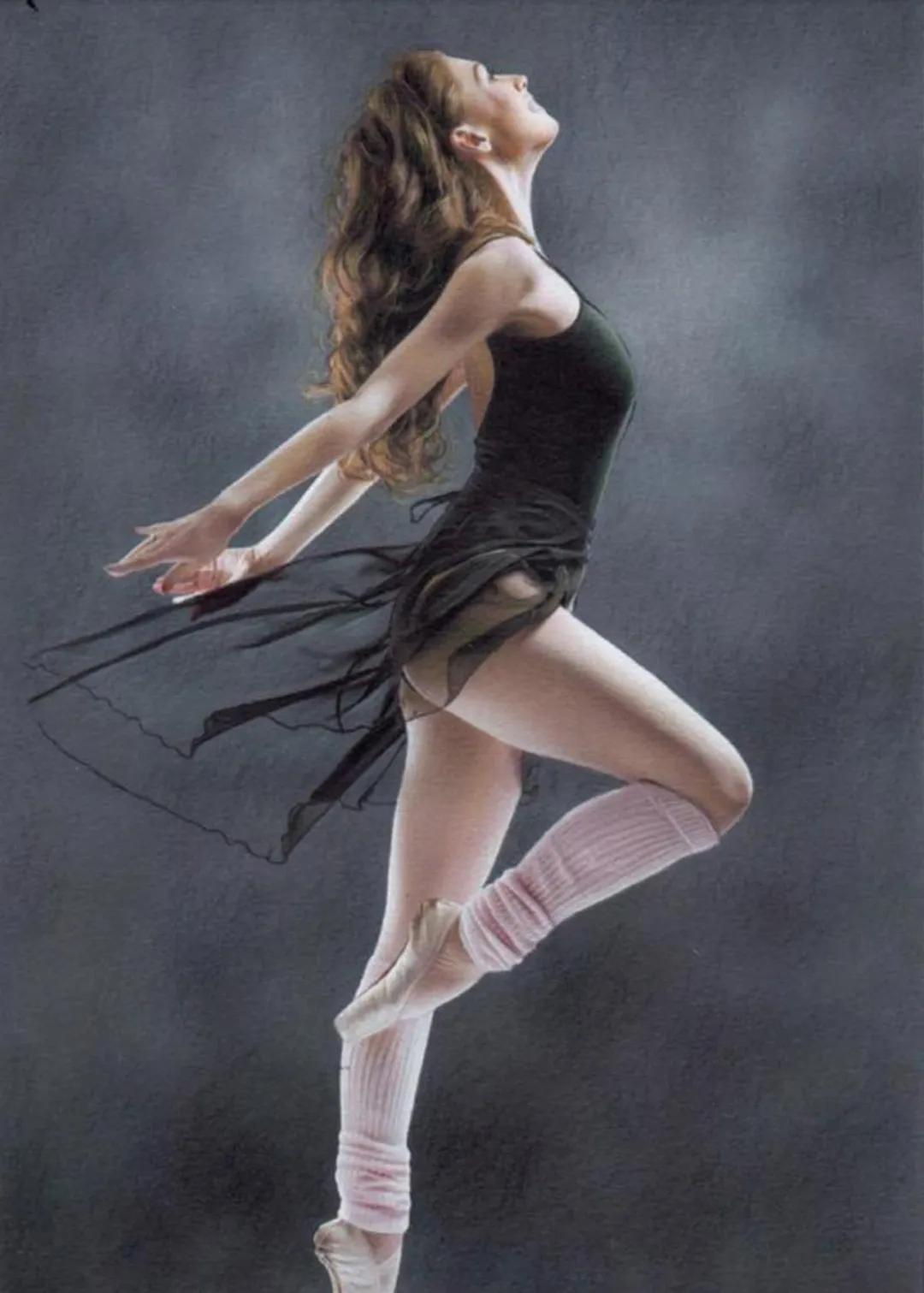 英国艺术家超写实人体油画作品，比照片还逼真