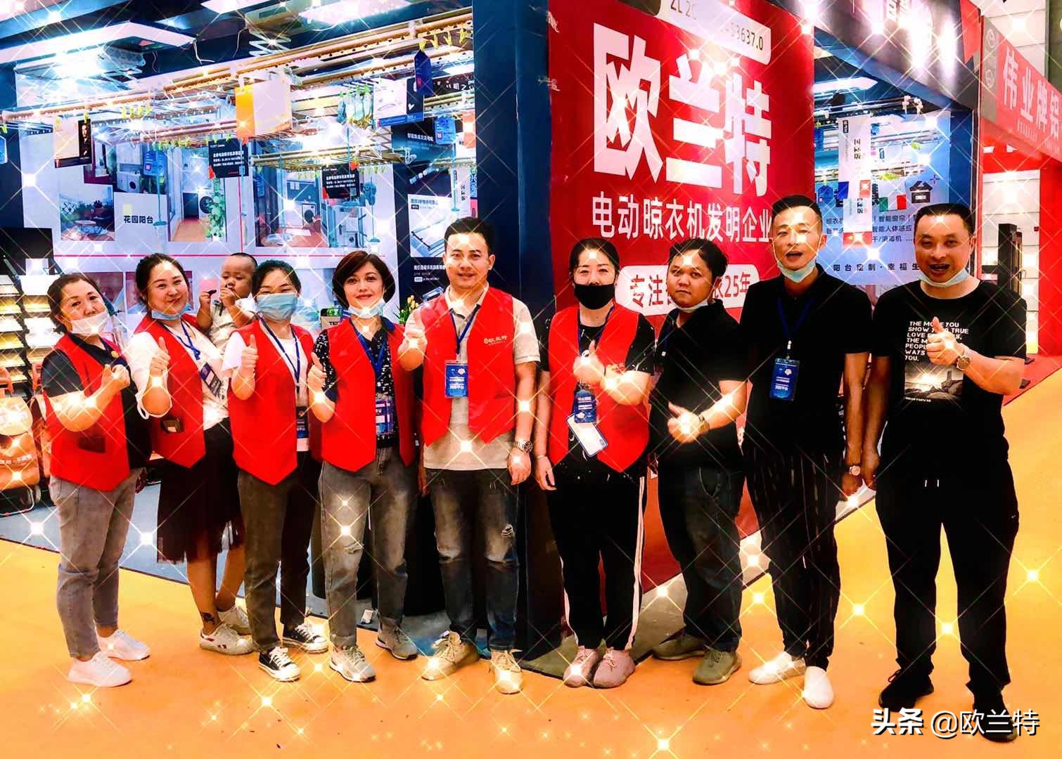 欧兰特2020西安家博会,火爆现场,展王者风范