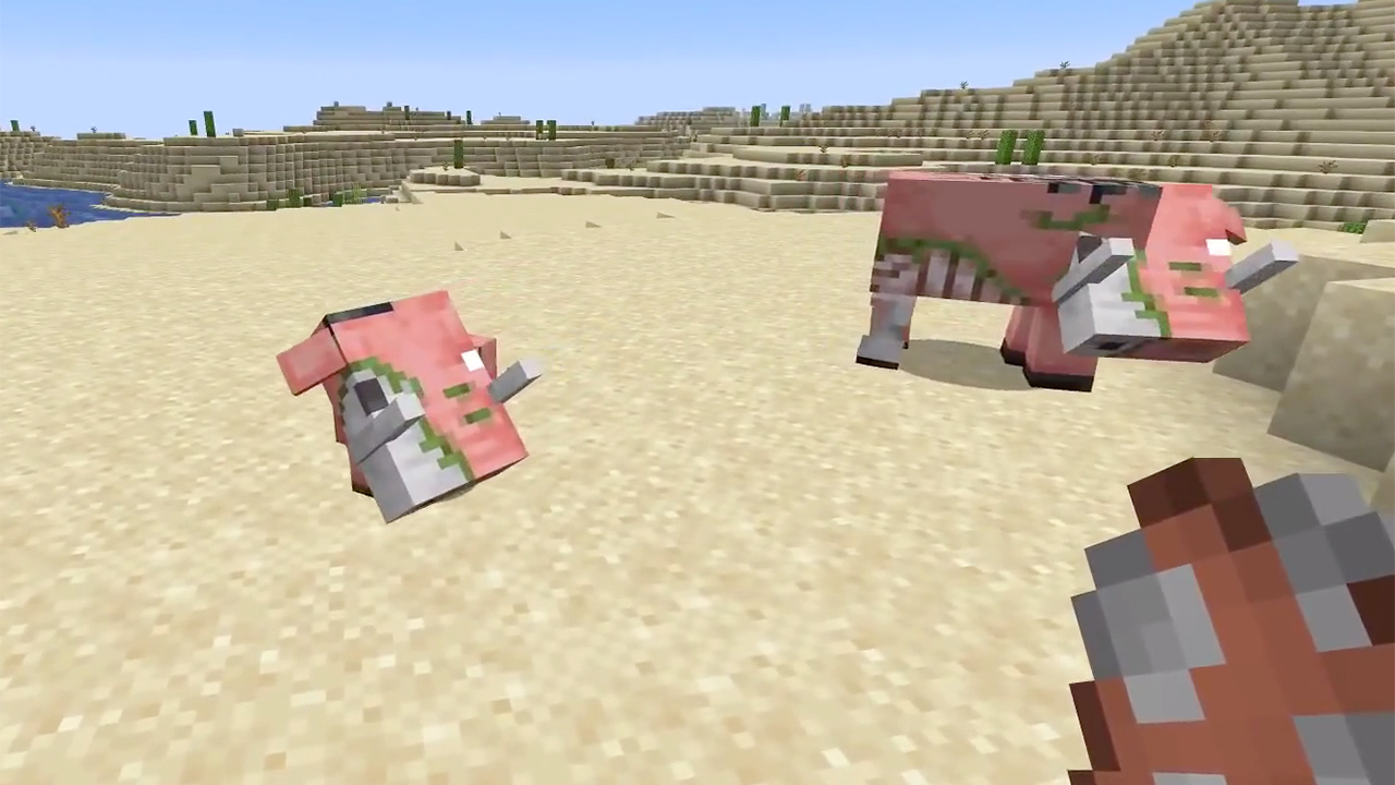 我的世界四个真实小彩蛋,我的世界十个秘密的彩蛋