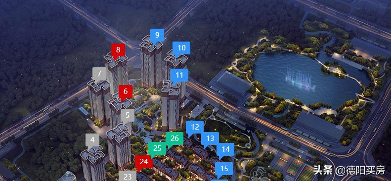 有一种房子看起来很漂亮,德阳房子风景