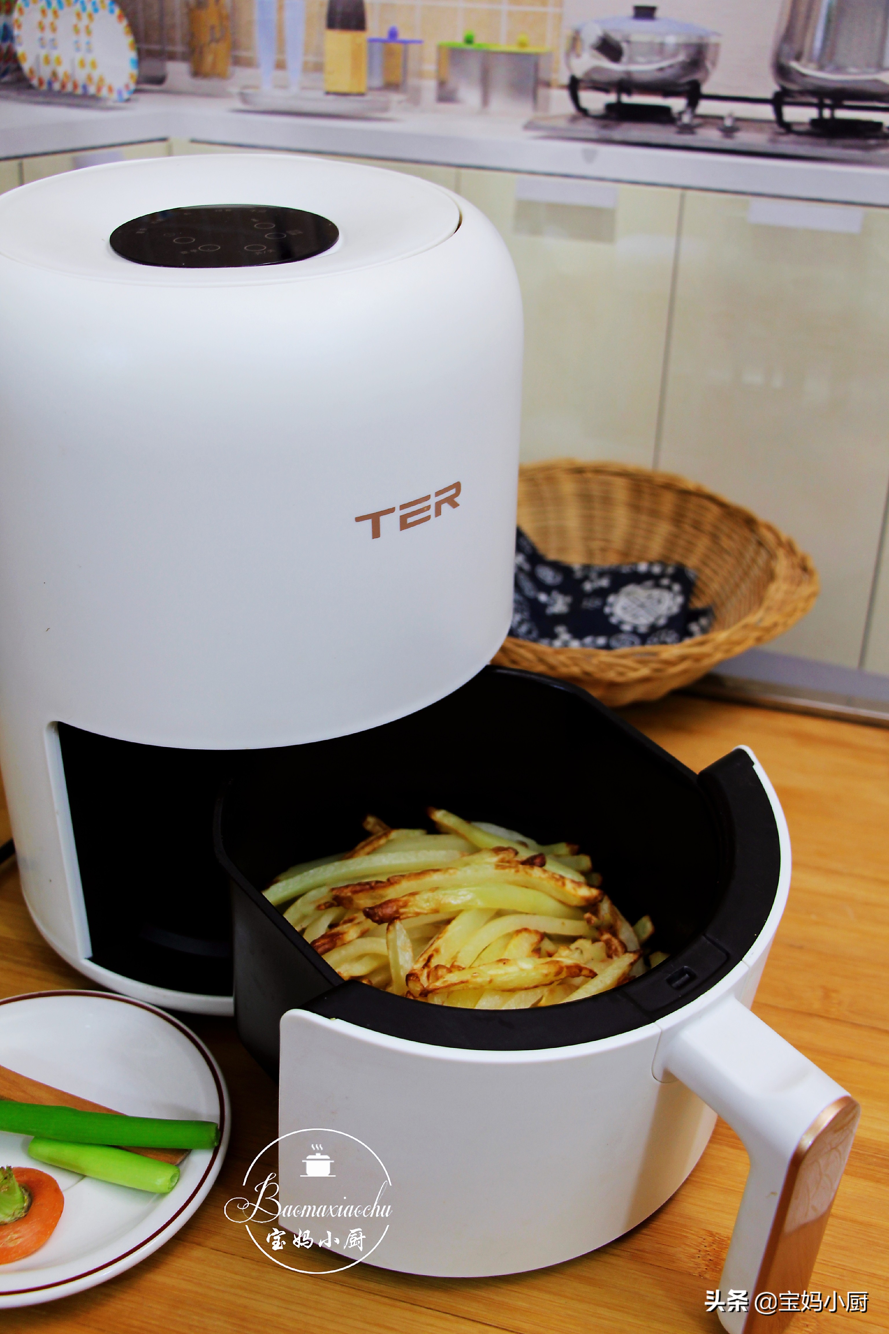 自制炸薯条再也不用到外面去吃啦,解馋小零食空气炸锅炸薯条