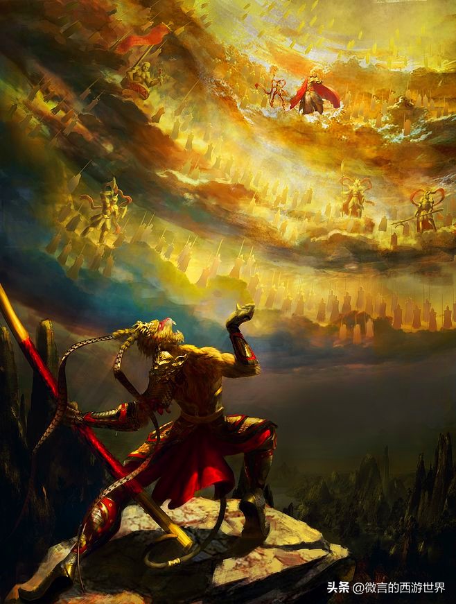 托塔李天王是怎么降服孙悟空的,孙悟空托塔天王李靖