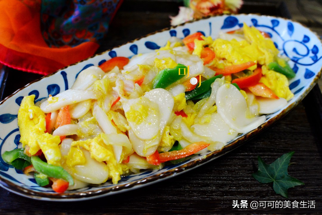 年糕鸡蛋的做法视频,一根年糕用菜怎么炒