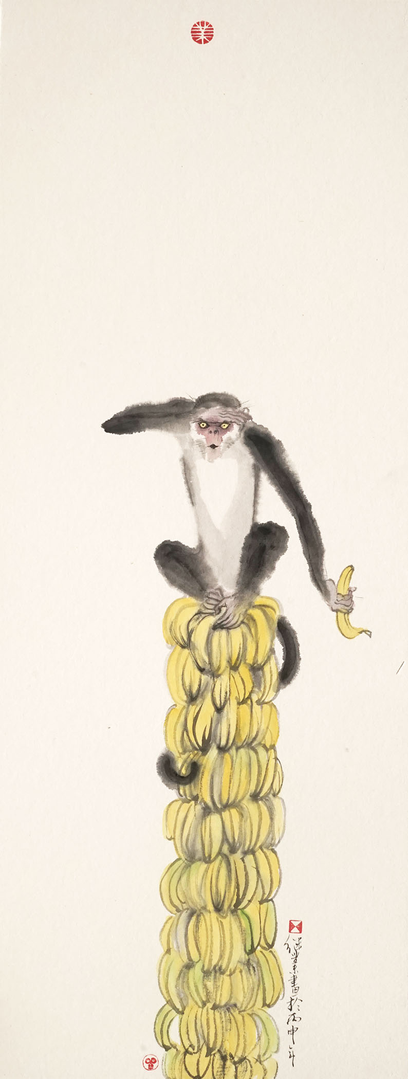 他画的猴子都是来搞笑的吗？让人看得停不下来