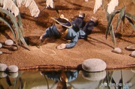 国风皮影戏人物绘画,国风木偶