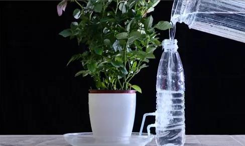 如何制作自动浇水器立在地上的,如何自制持续浇水器