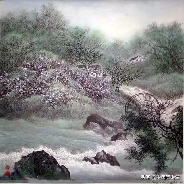 张利国画山水画欣赏,张富君山水画新作品图片