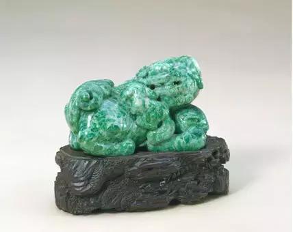 故宫博物院收藏的三彩翡翠,故宫翡翠玉石图片大全欣赏