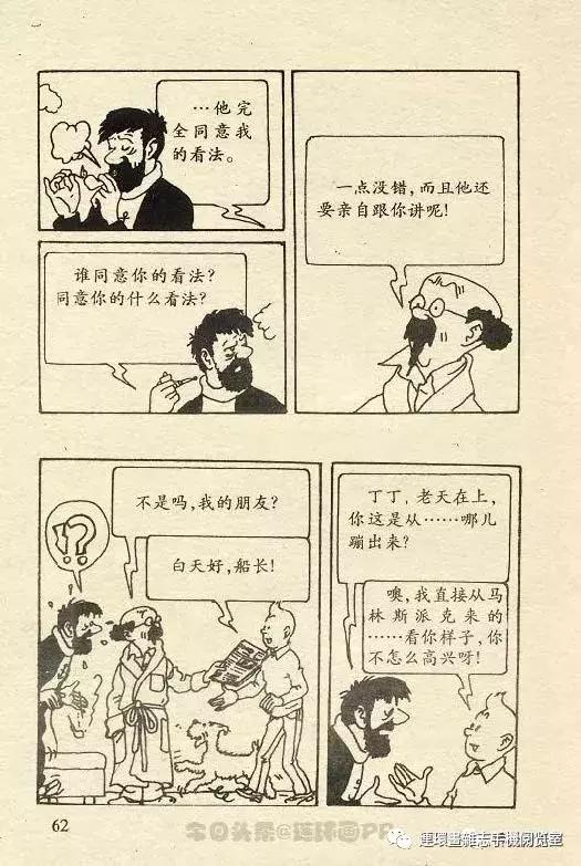 丁丁历险记之丁丁在刚果,丁丁历险记丁丁被石头绊倒