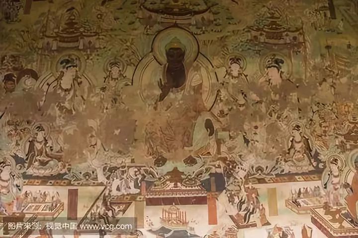 古道大字典GS007-河西古道：鹿王本生敦煌壁，灵兽见容异域天