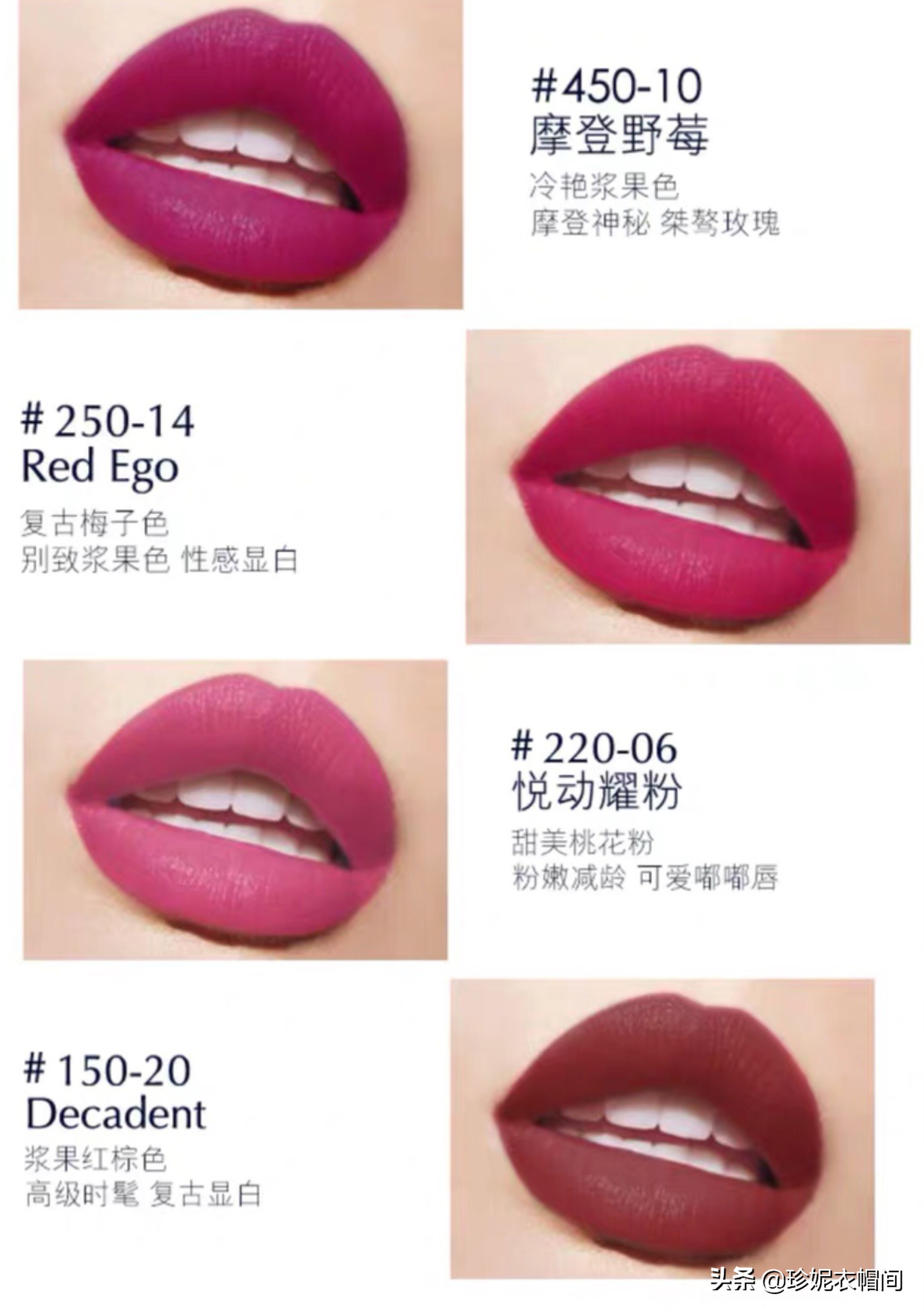 2020年口红红色,2020年口红