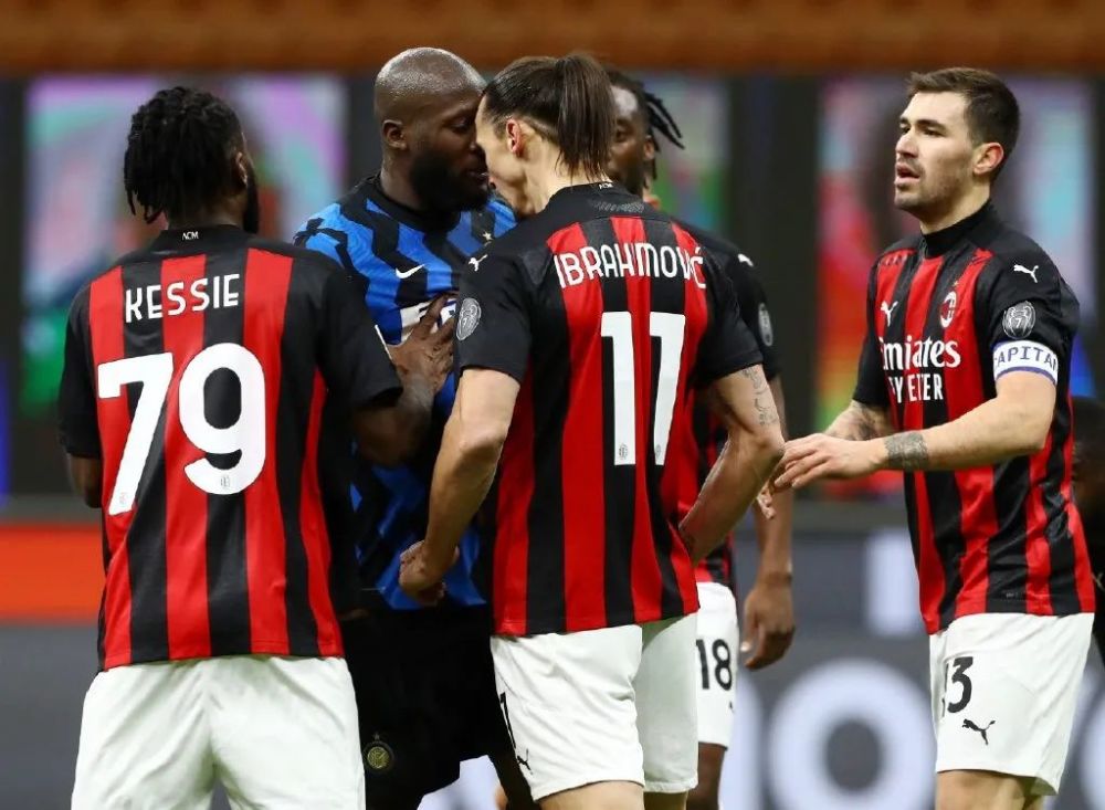 米兰德比冲突,卢卡库伊布冲突完整版