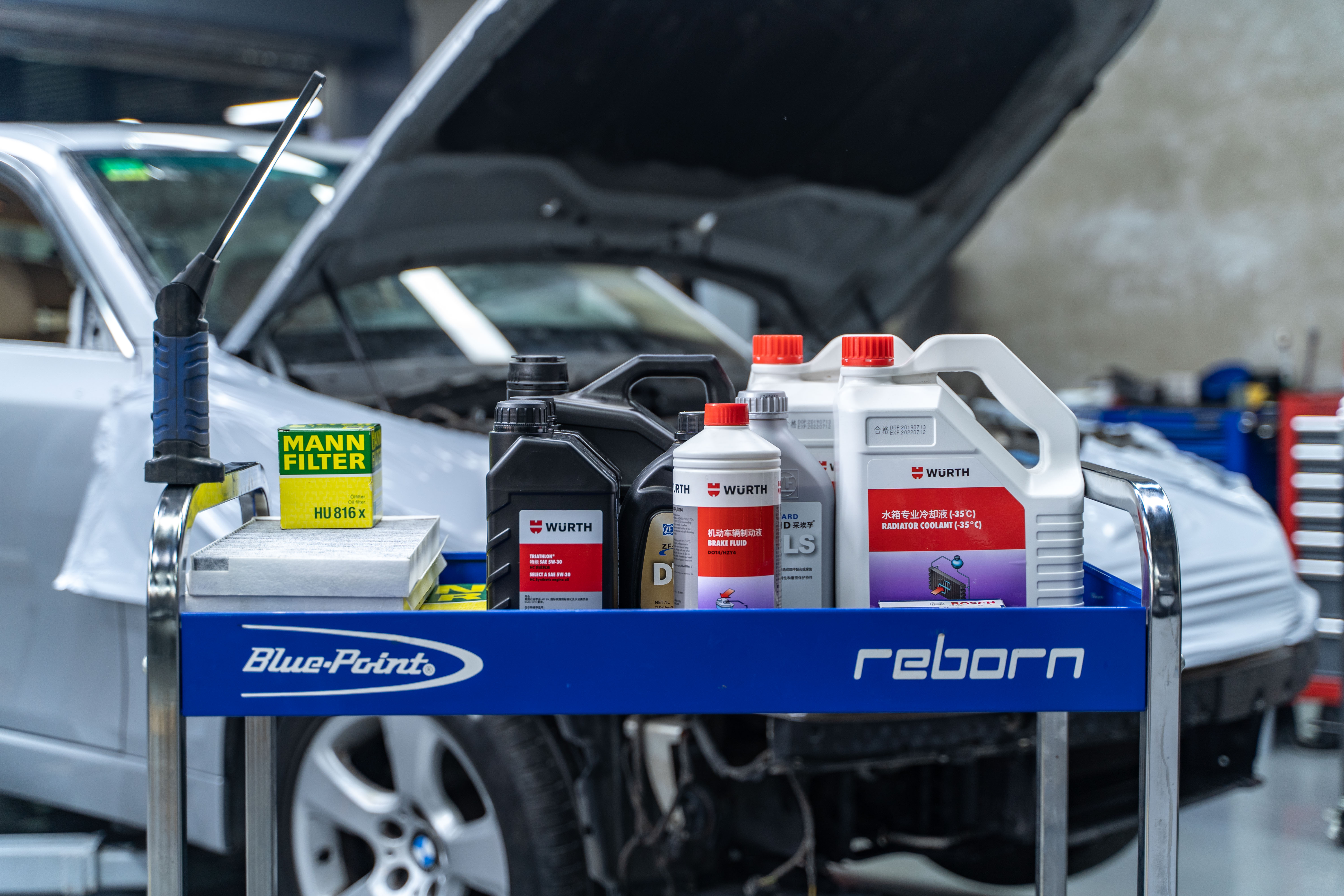 翻新改造日记,翻新宝马e66