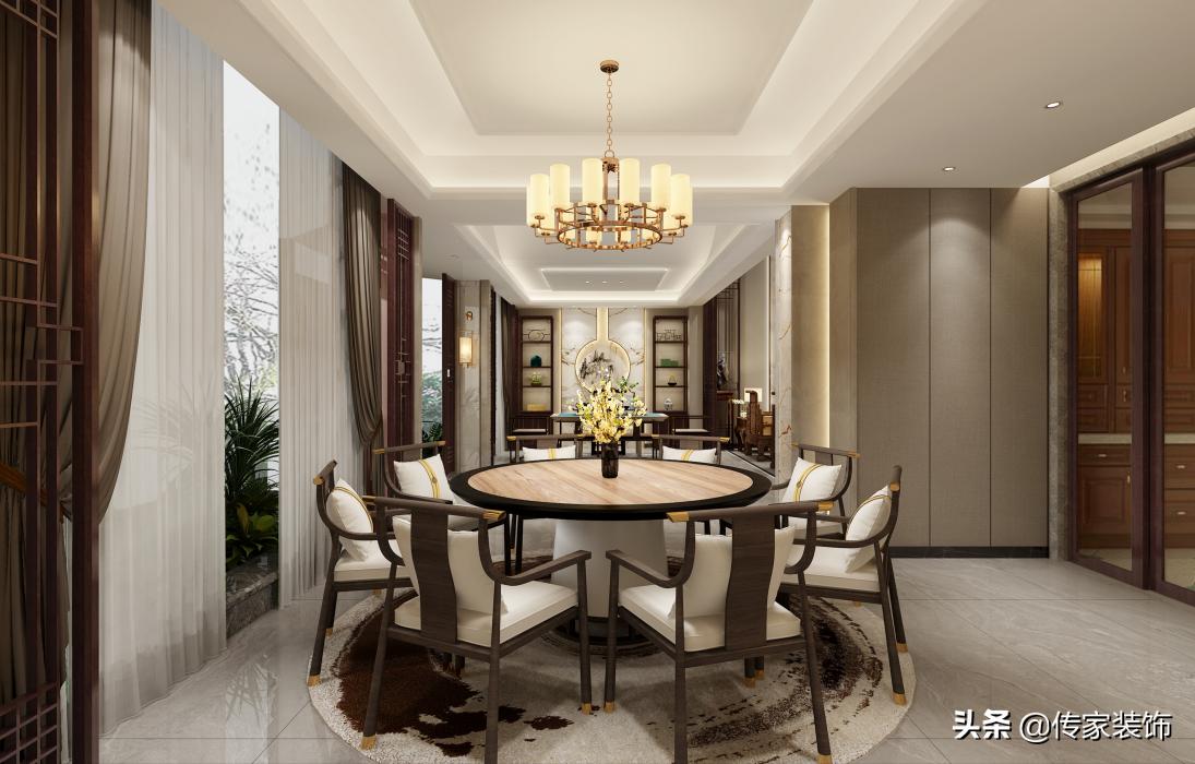 珠海别墅设计装修法式宫廷风格,轻奢风大宅别墅装饰设计实景