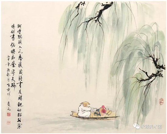 “舍形悦影”处凡传统文人画全球巡展（临沂站）开幕