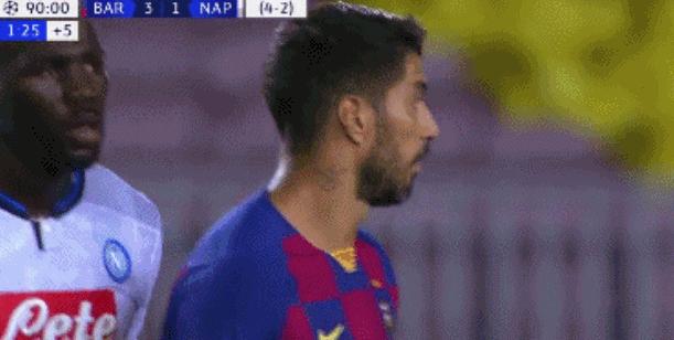 18年巴萨vs赫罗纳梅西,巴萨vs那不勒斯梅西